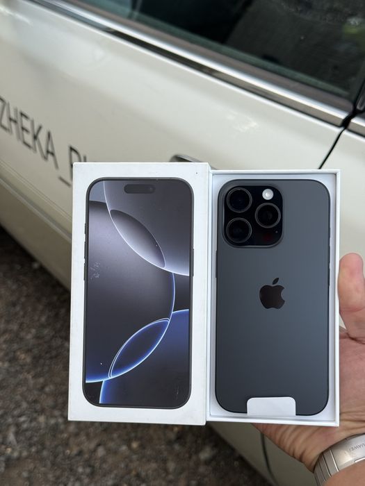  iPhone 16pro 5G 256gb HX/A EAC black titanium