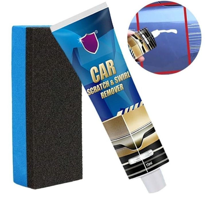 Tub Polish Set indepartare zgârieturi auto/ Tub 60ml + Laveta + burete