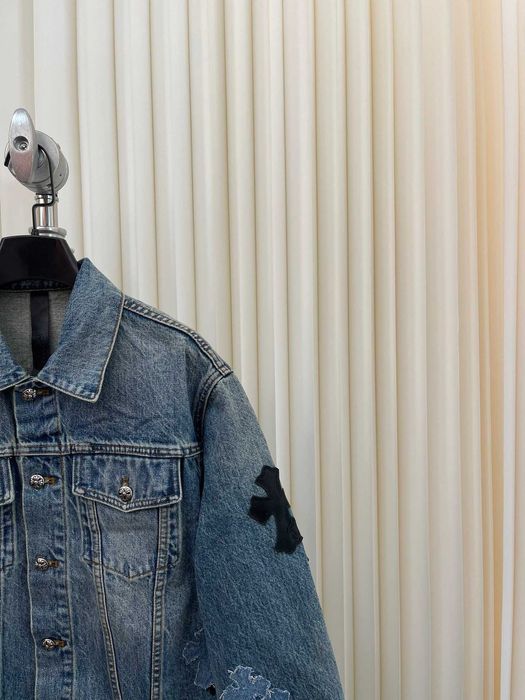 Geaca de blugi Chrome Hearts Premium