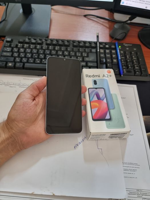 Redmi A2+ 64gb ideal ochilmagan usta kurmagan aybi yuq tozza telefon