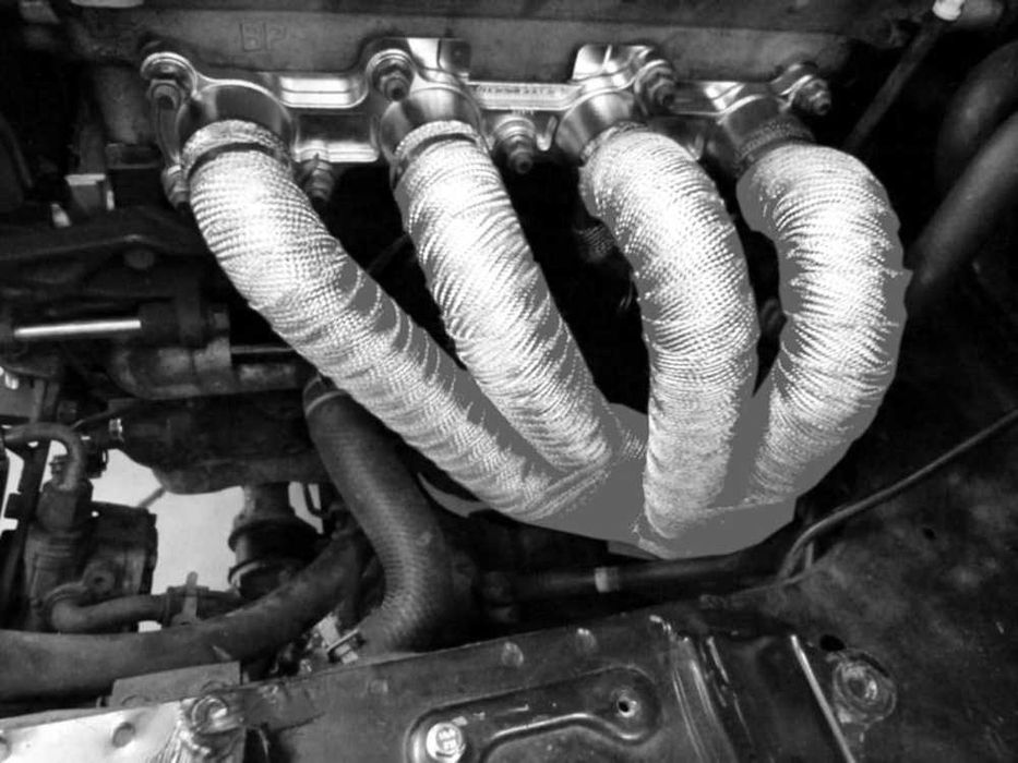 Термоизолационна лента за ауспух - Алуминиева 10 метра