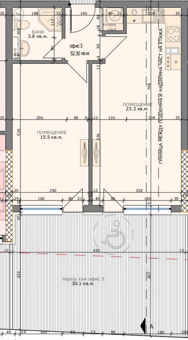 Двустаен апартамент, за продажба, кв. Левски