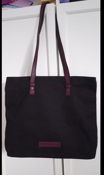 Geanta textil+piele The Chesterfield Brand