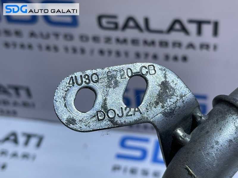 Teava Conducta Furtun Retur Ulei Turbo Turbina Turbosuflanta Jaguar XJ 2.7 D 2005 - 2009 Cod 4U3Q-6720-CB 4U3Q-6A804-BA