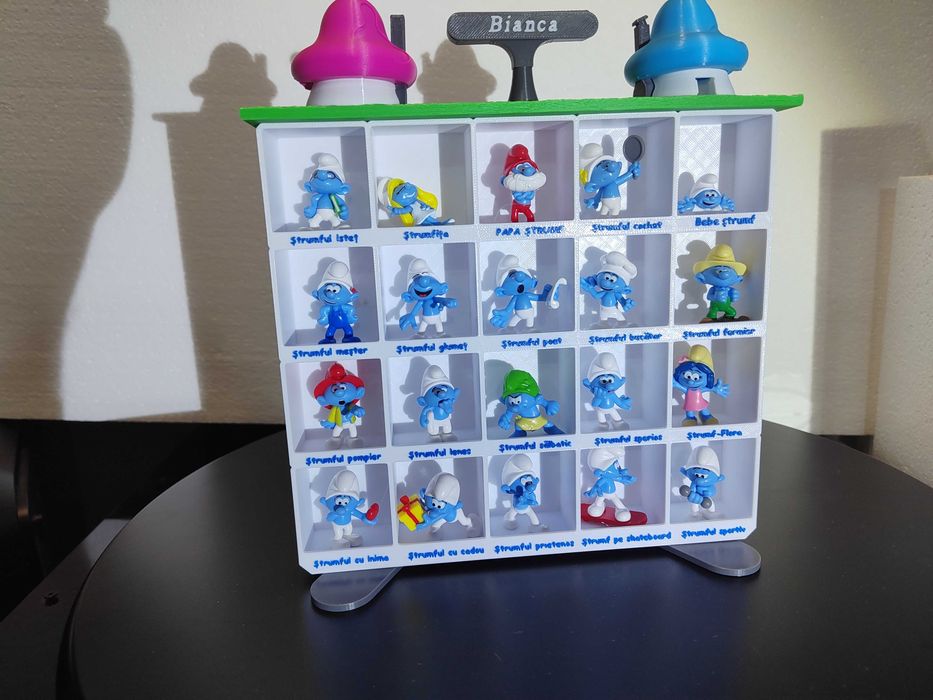 Casuta strumfi Kaufland personalizata