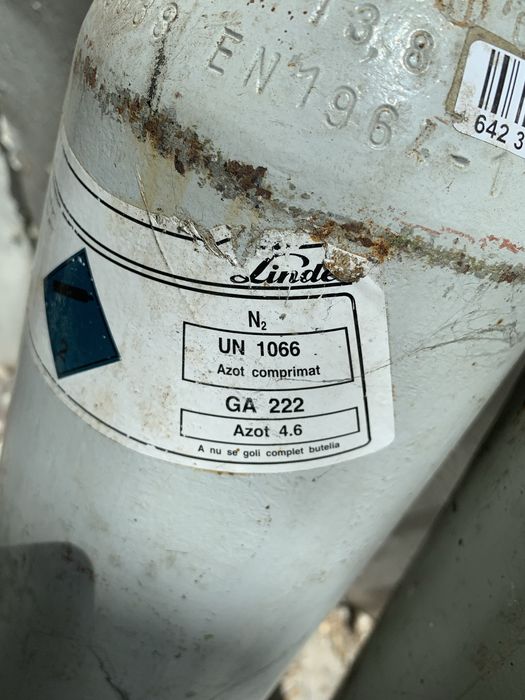 Butelie pentru azot- Linde