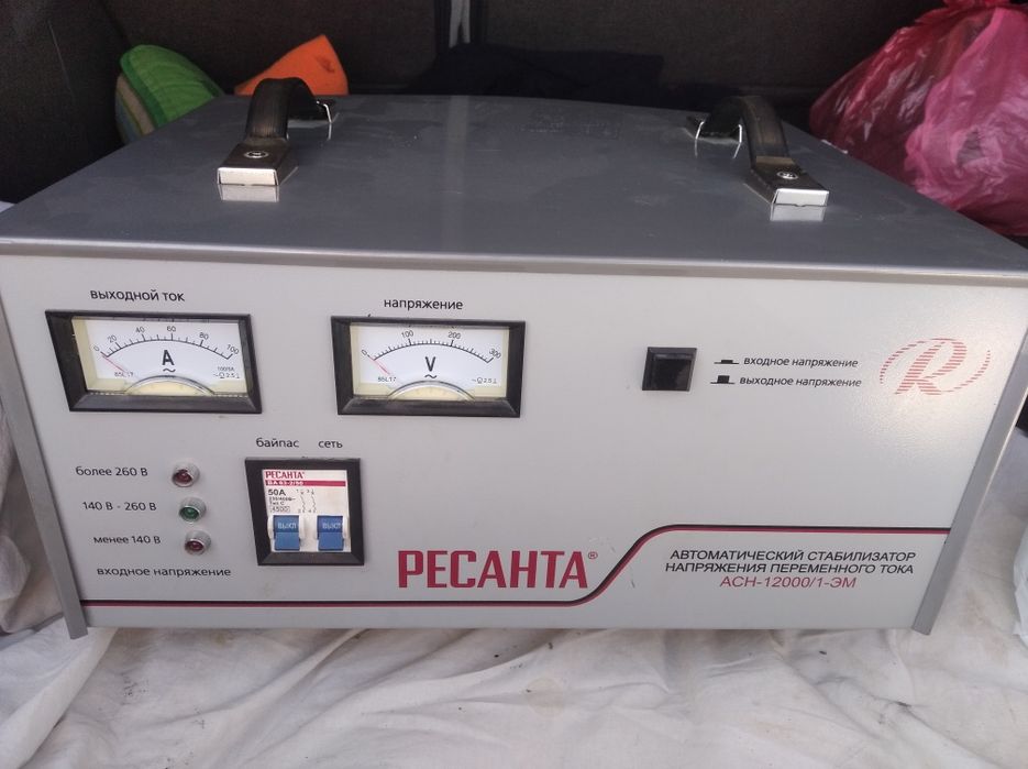 Стабилизато ACH/12 000-ЭМ рабочий