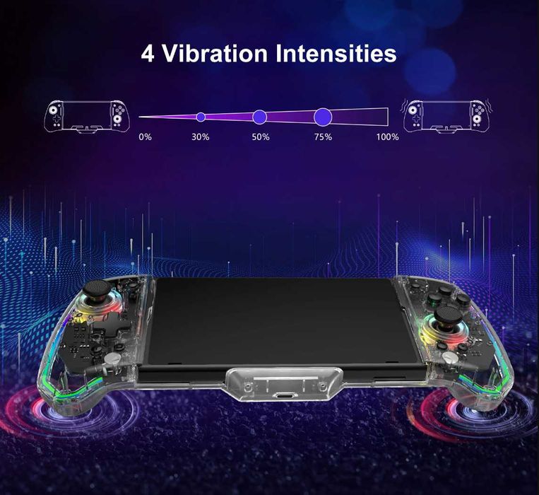 Controller Nintendo Switch v1/oled TMR joysticks, swappable thumbstick