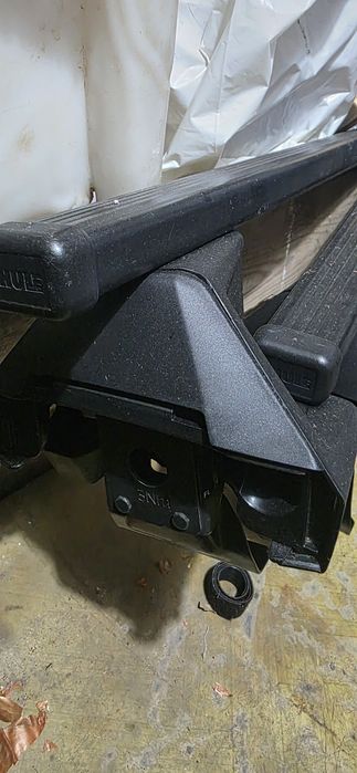 Bare transversale Thule SquareBar (Otel) 127 cm