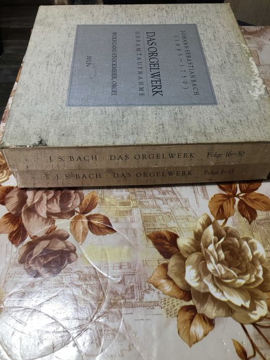 Johann Sebastian Bach-Lucrarea la orgă-înregistrare completă 30 LP