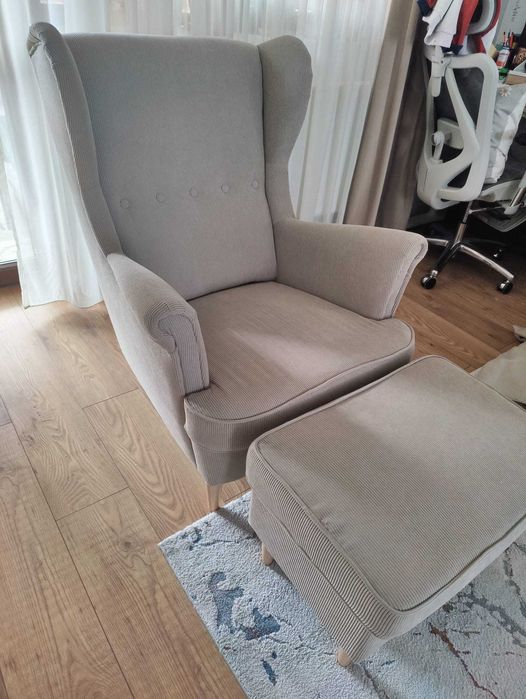 Fotoliu strandmon ikea