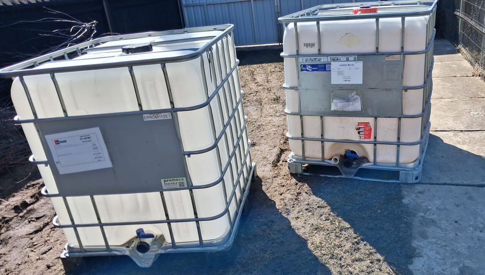 Vând ibc de 1000l
