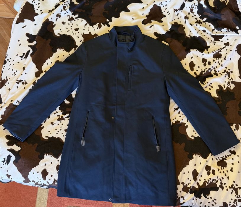 Ombre палто Navy blue