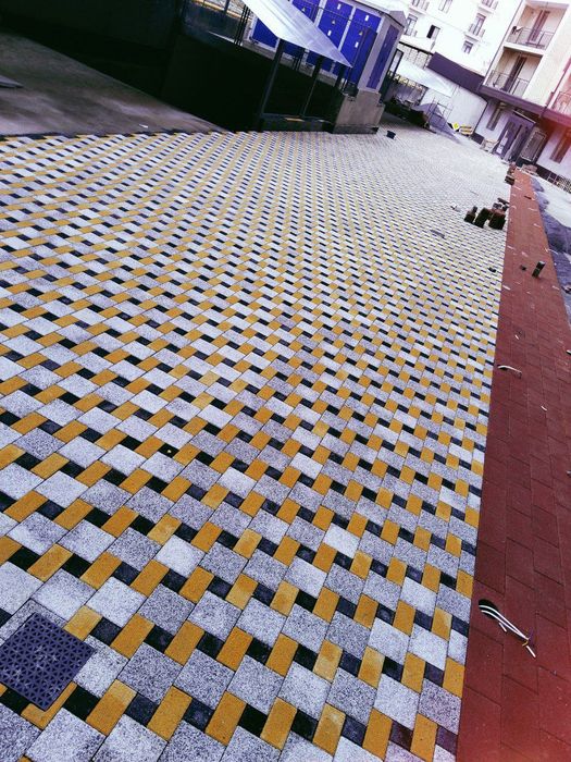 Прессованная Брусчатки