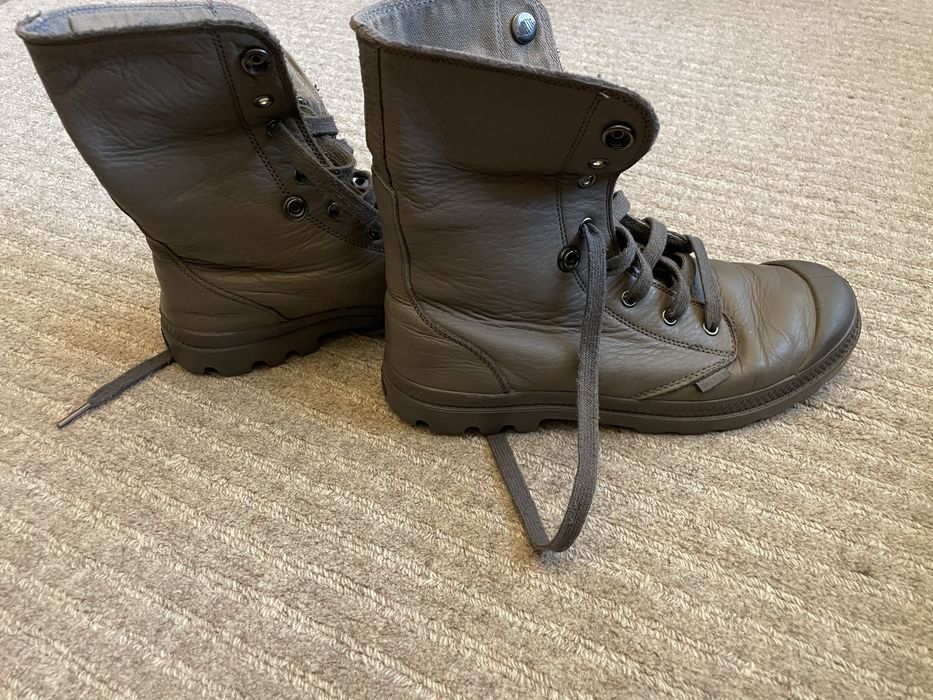 Ghete lungi piele Palladium