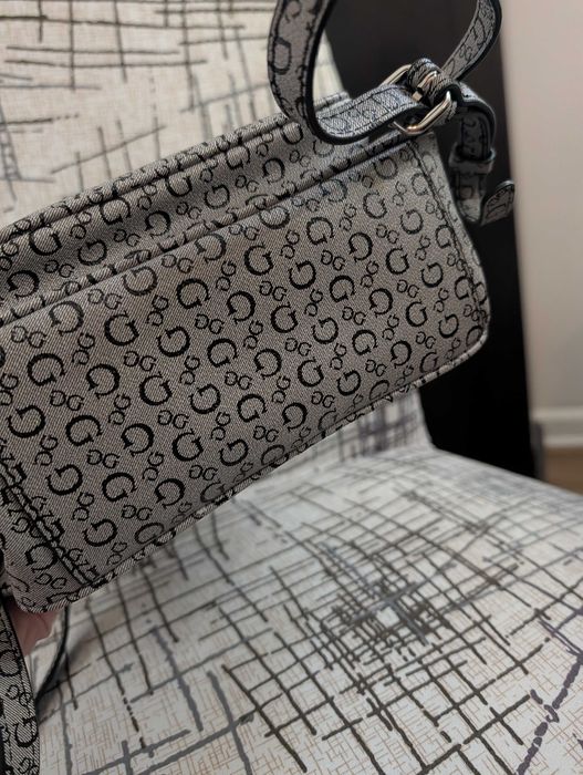 Mini ghiozdan Guess culoare gri