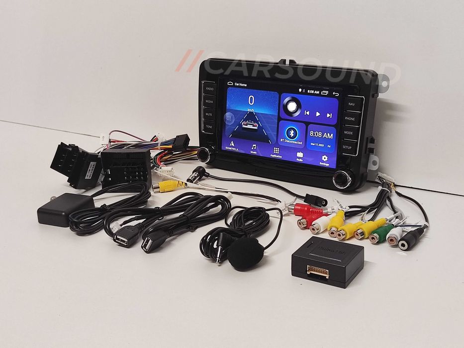 7" Мултимедия VW Seat Skoda Golf Touran Passat Octavia Fabia Android