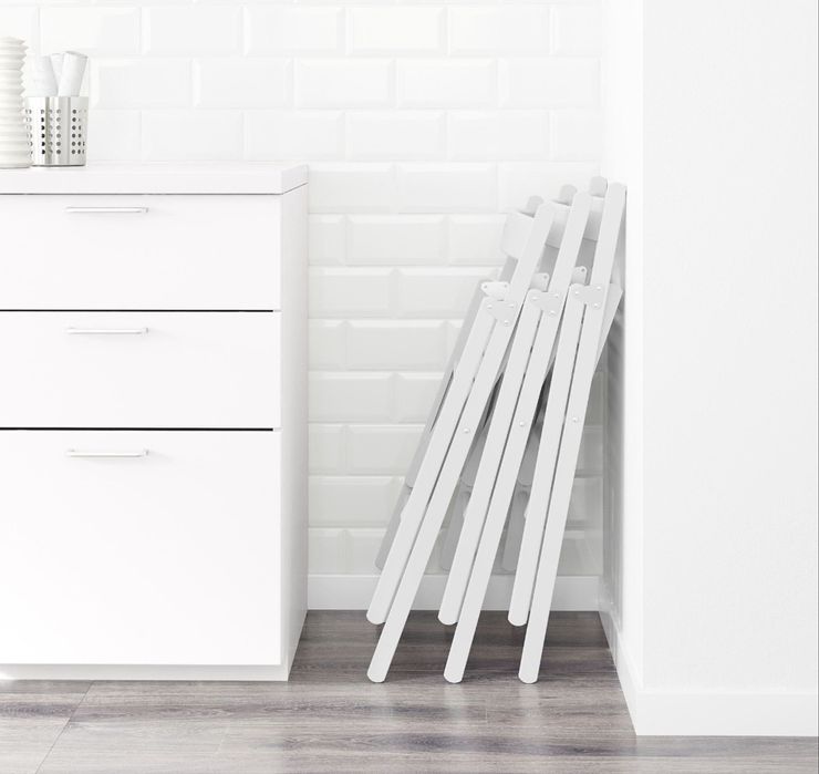 Стул складной IKEA TERJE, белый