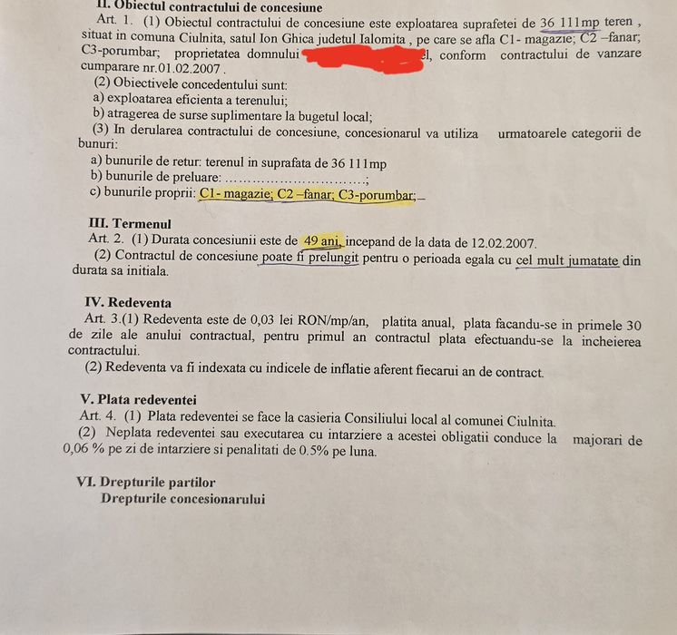 De vanzare teren extrvilan
