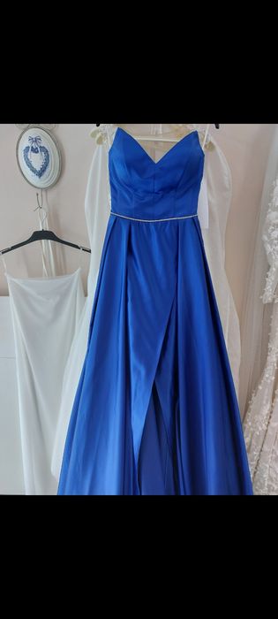Rochie lunga  de seară/ocazie din tafta satinata mărime 38-40.