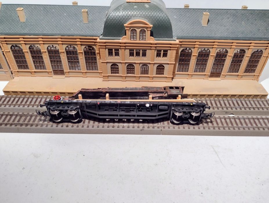 Macheta vagon platforma trenuleț Piko HO