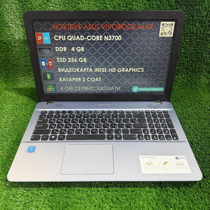 Asus Cpu n3700 4gb ssd 256gb