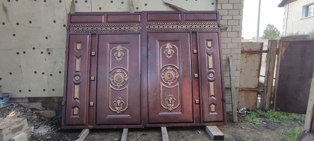 Ворота с калиткой