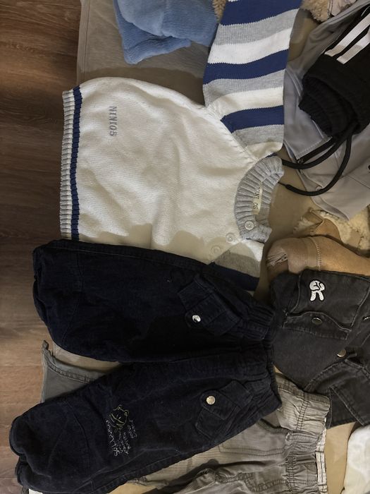 Лот зимни дрехи за бебе момче