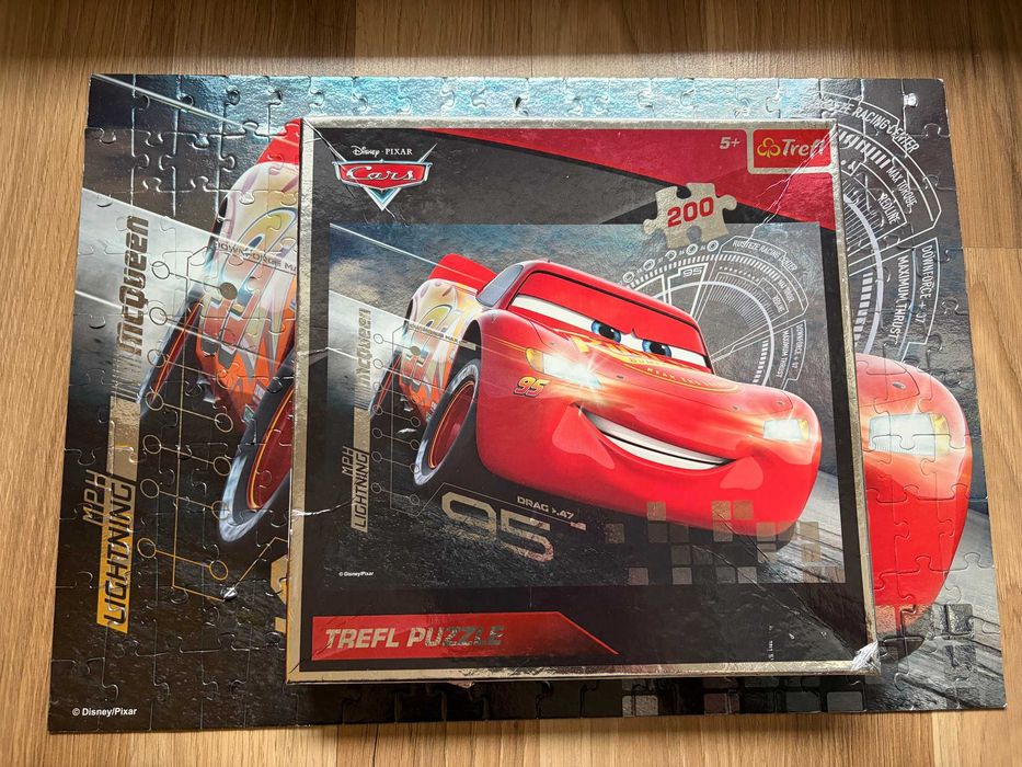 Продавам пъзел Trefl Lightning Mcqueen 200 части