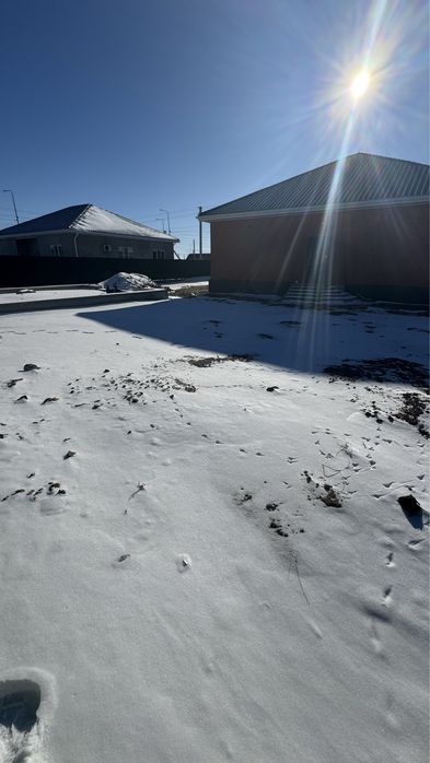 Жаңадан салынған үлкен үй!