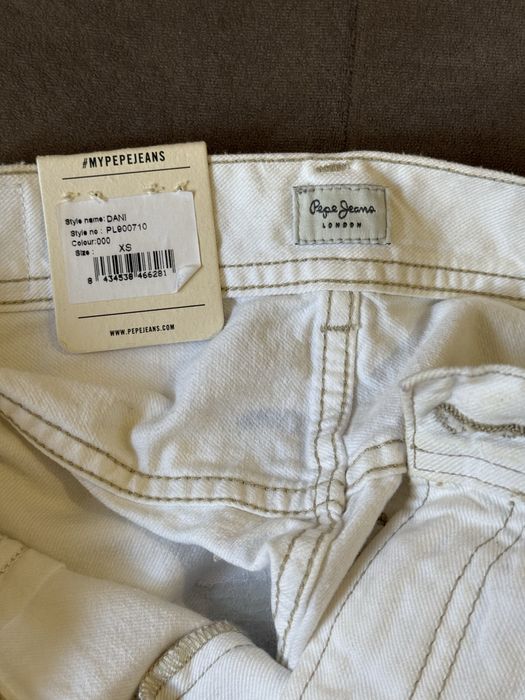 Бяла дънкова пола - Pepe jeans