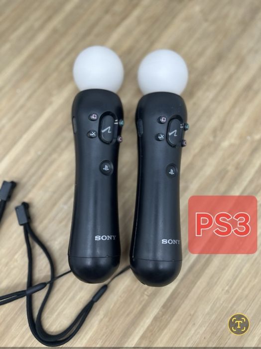 Меняю 2шт PS3 Move на 2шт PS4 Move