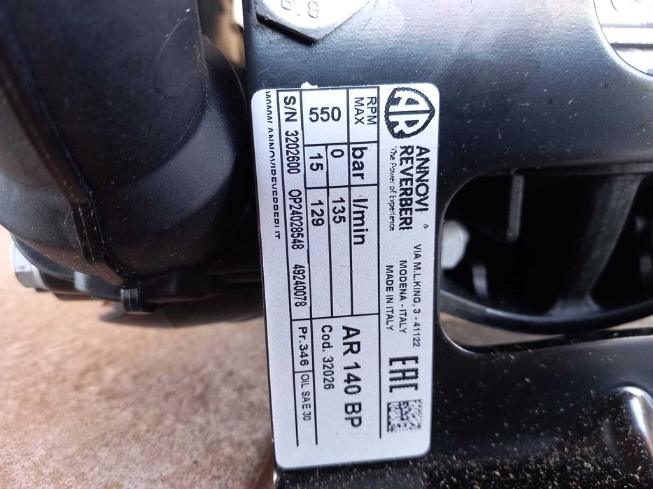 pompa instalatie ierbicidat AR 140 BP Annovi Reverberi