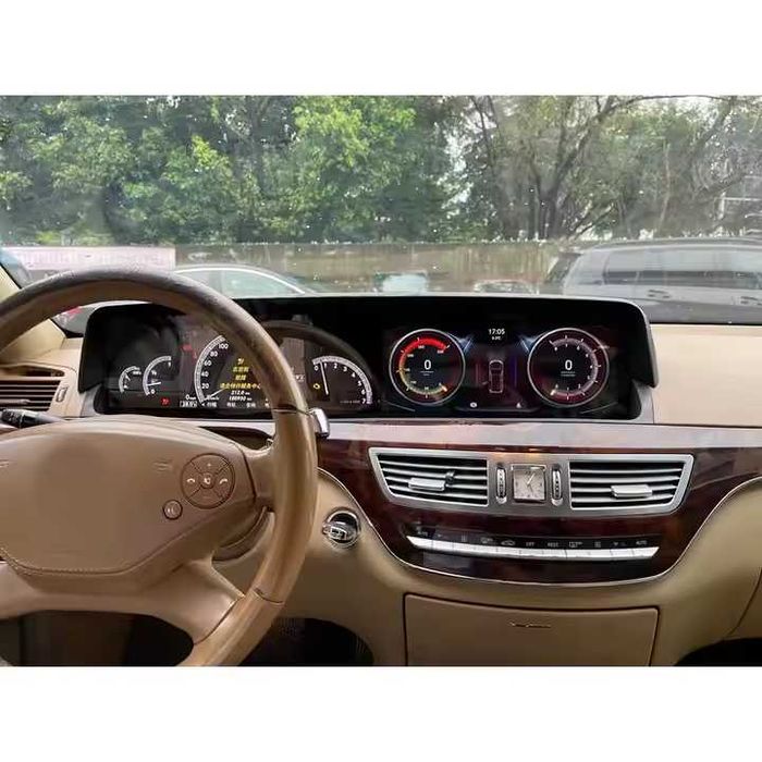 Мултимедия с дигитален километраж за Mercedes Benz S Class W221