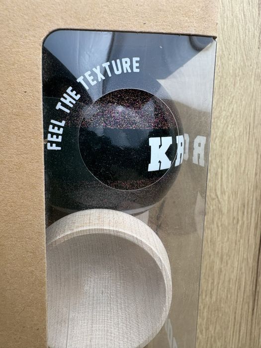 Kendama KROM STROGO 1% Aurora Kendama, noua, LOL Clear