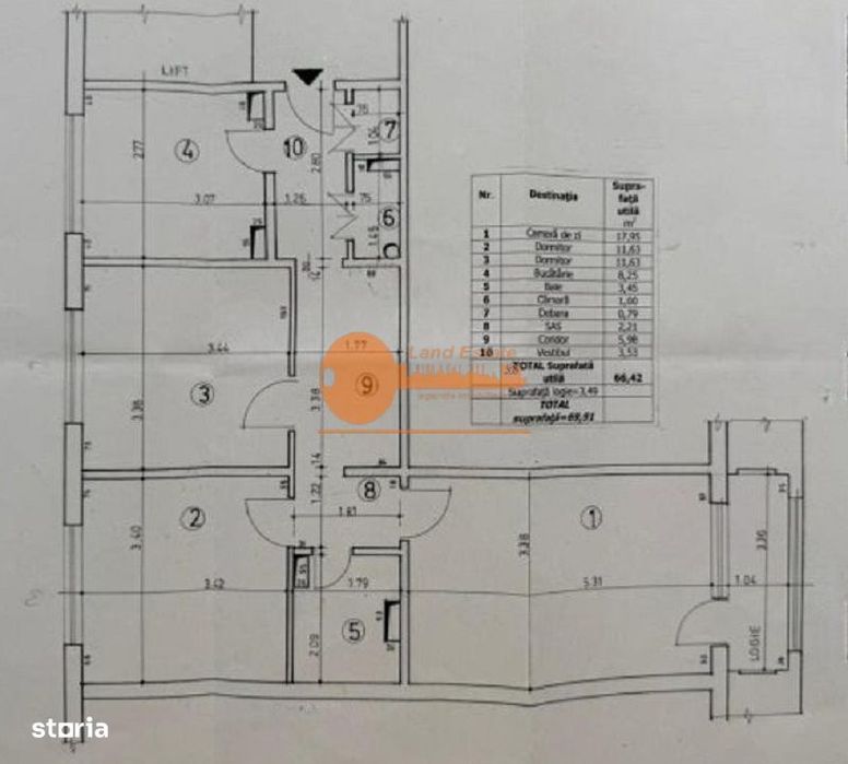 Apartament 3 camere | 2min de metrou Dristor | Complet mobilat și util