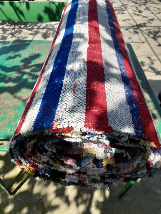 Стара ръчно тъкана черга