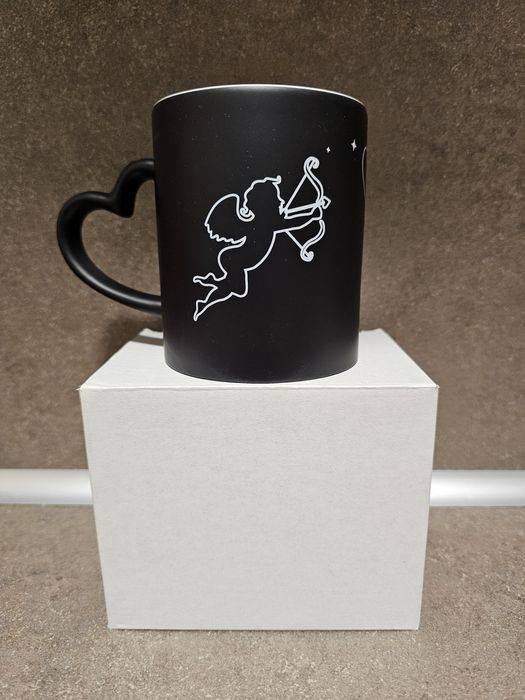 Сублимационна термочувствителна "МАГИЧЕСКА" чаша "КУПИДОН"!