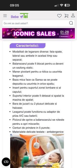 Balansoar joie Sansa 2 in 1