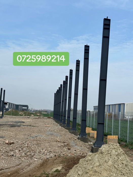Hala metalica 11m x 50m x 6m din profile IPE300 facem si alte dimesiuni conform proiectului dvs.