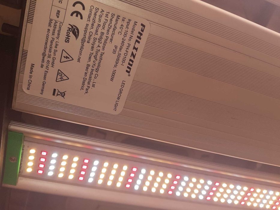 PHLIZON 1000w led grow light