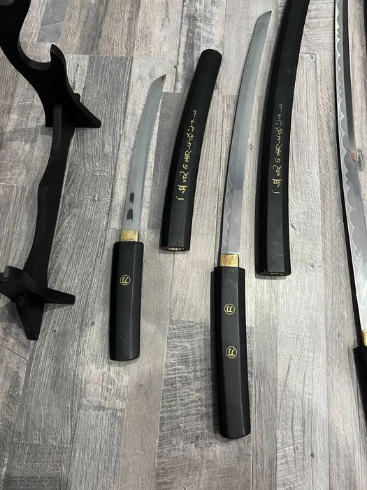 Японски меч, комплект от три броя