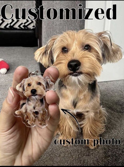 Custom ключодържател с любимеца ви