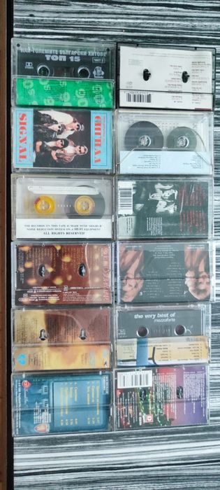 Аудио касети-лицензиряни и неофициални издания