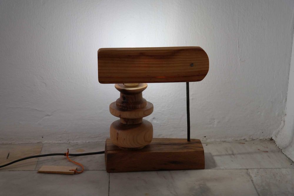 Лампа от бор и круша