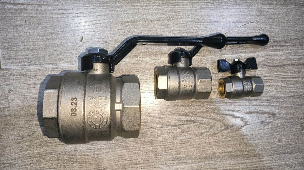 Латунный шаровой кран ЛД