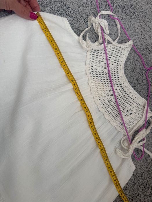 Rochie maxi albă Mango - noua cu eticheta