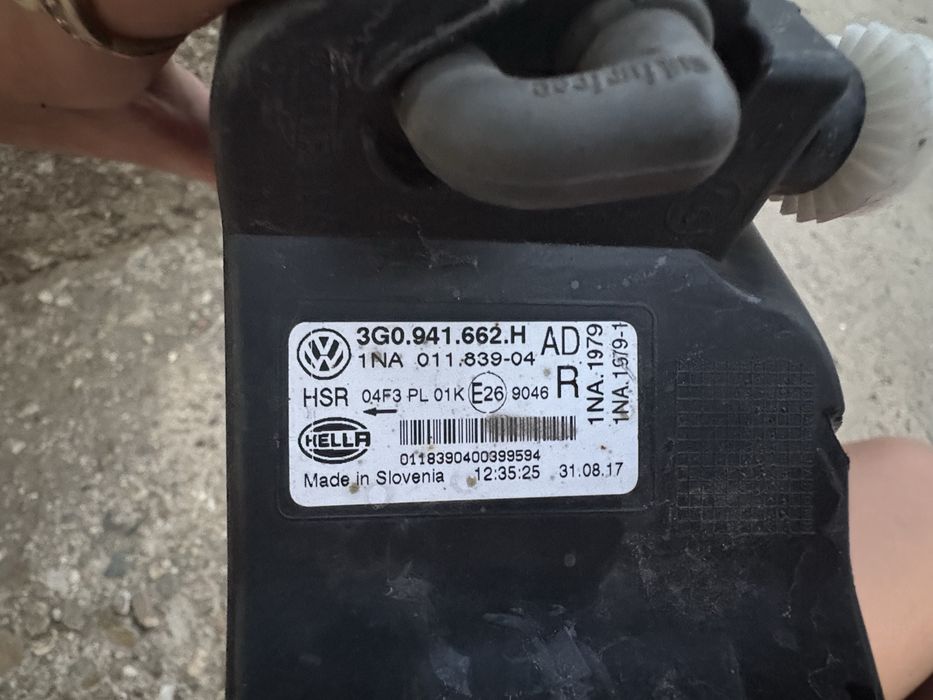 Десен халоген за Пасат 8 / VW Passat VIII 2014 -