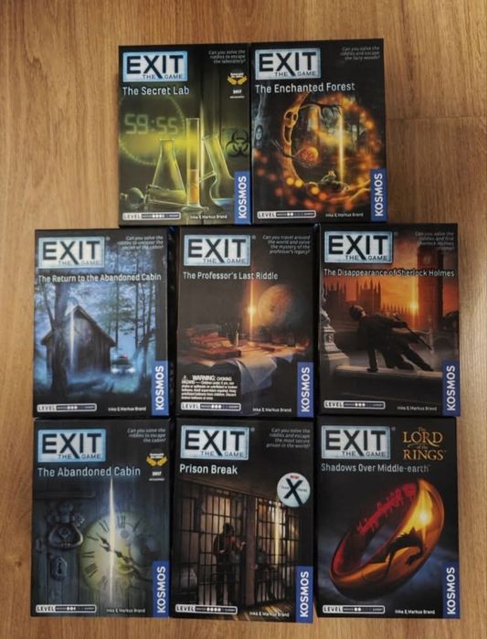 Настолни игри и пъзели EXIT