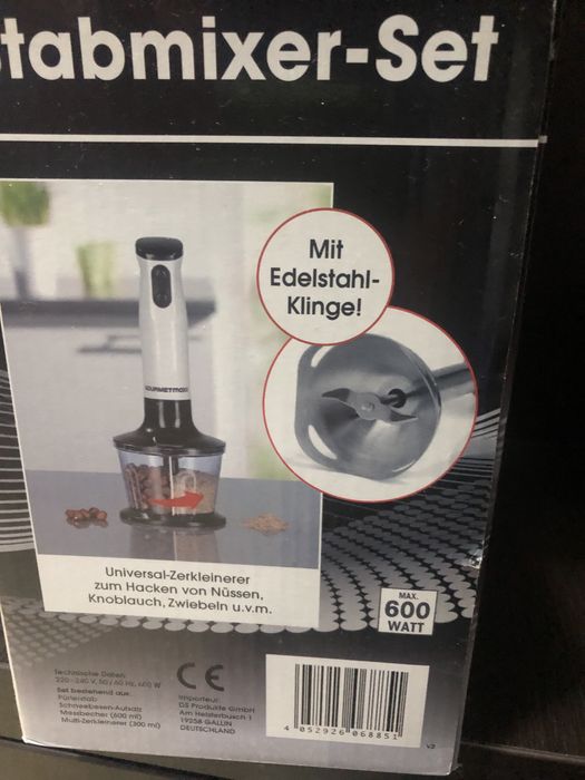 Blender nou, nefolost